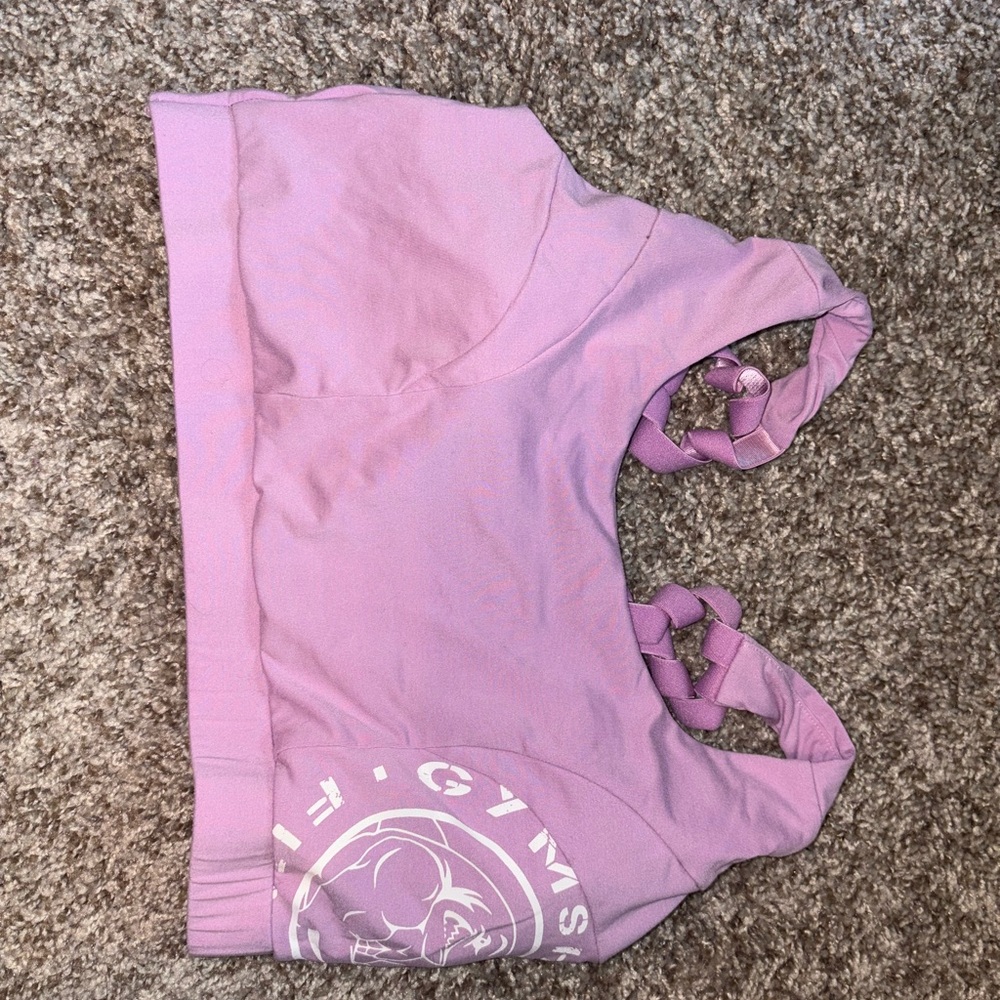 Purple Gymshark Sports Bra